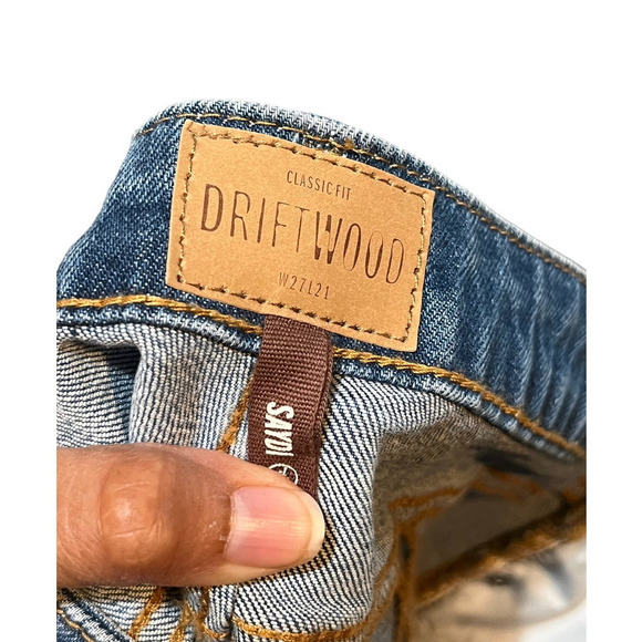 DriftWood Classic Fit Saudi Block Dinim Skirt - Picture 9 of 9